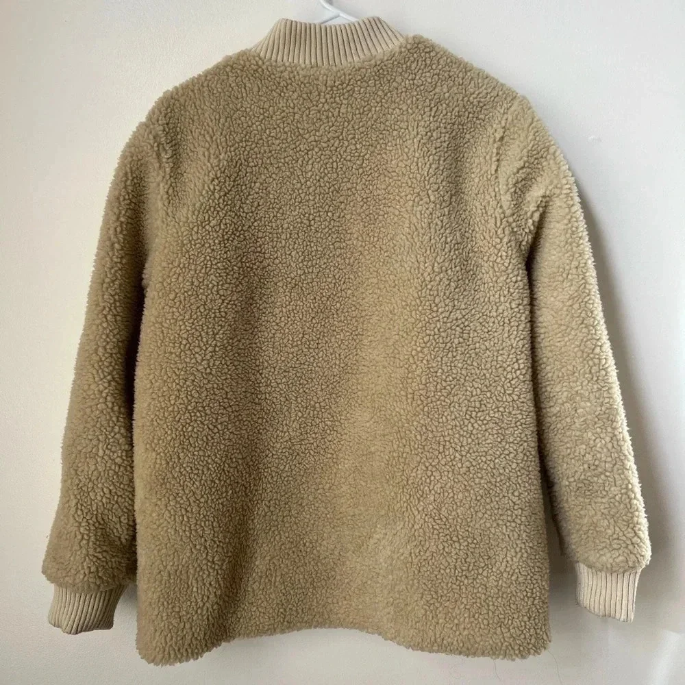 Abercrombie & Fitch Teddy Sherpa Coat - Picture 2 of 6